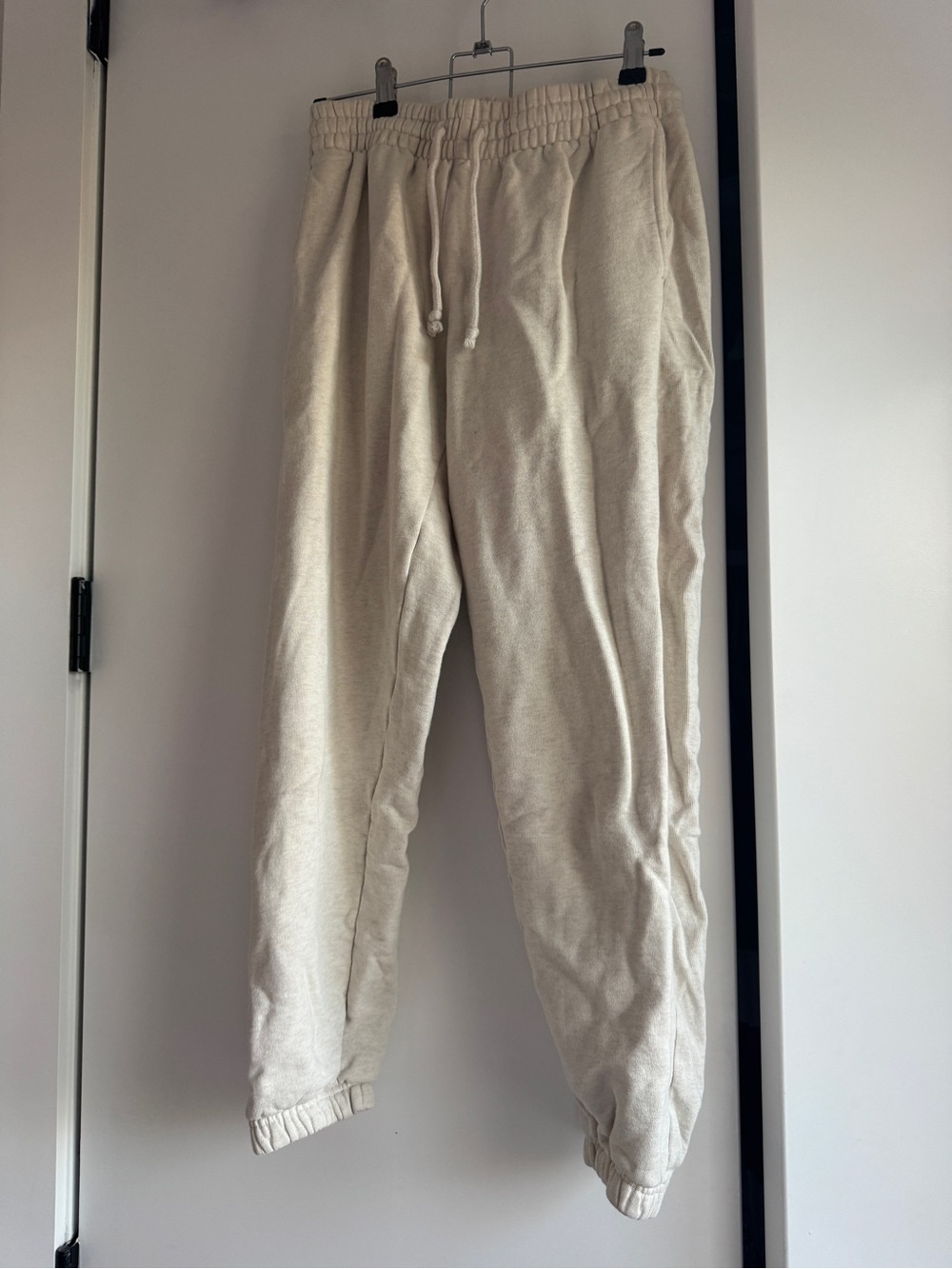 TNA Cream Drawstring Joggers for Women